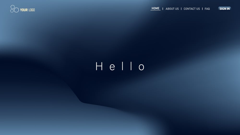 Simple Landing Page