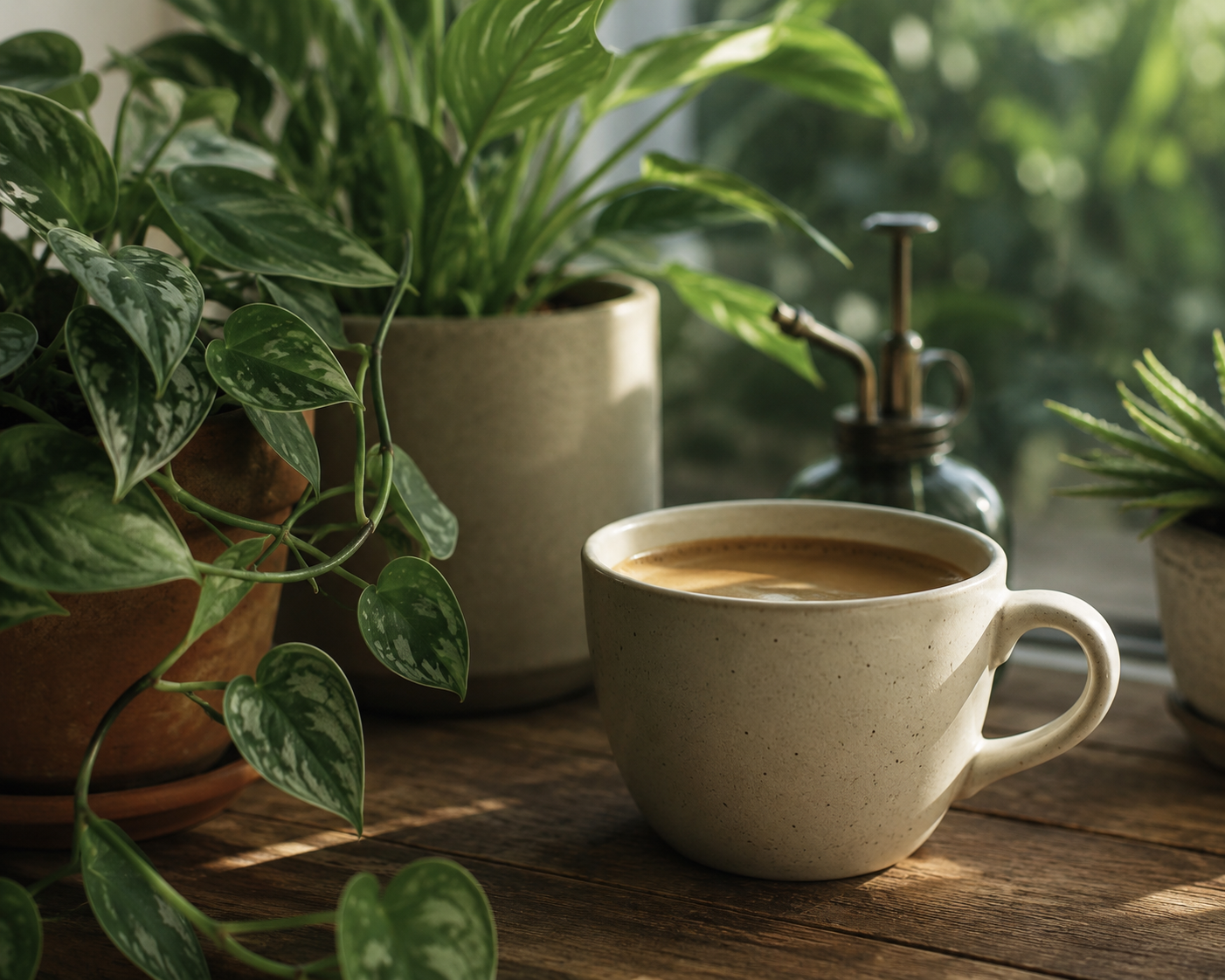Coffee and Plants