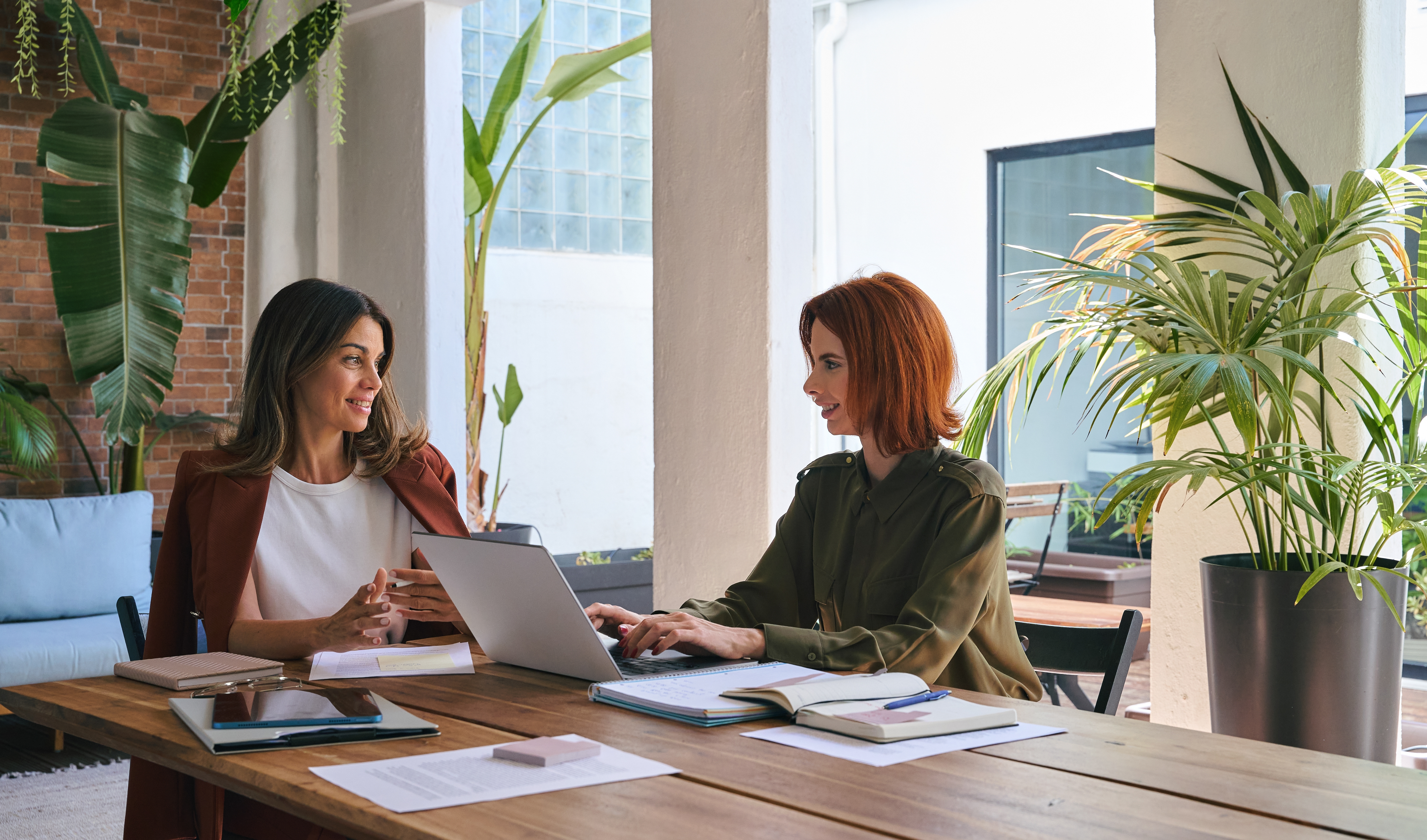 Women in a meeting